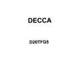 DECCA D20TFG5 Instrukcja Serwisowa